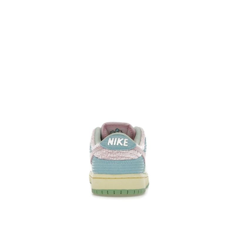 Verdy X Nike Dunk Low SB PS Visty Kids Sneakers Blue Blue-Gaze Light-Arctic-Pink FZ7195-400