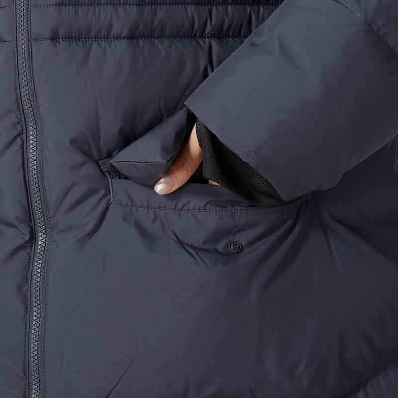 Puma Solid Color Warm Windproof Hooded Down Jacket Women Outerwear Black 629740-69