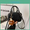 Chic Pu Small Handheld Square Bag For Women Casual Everyday Use With Zipper