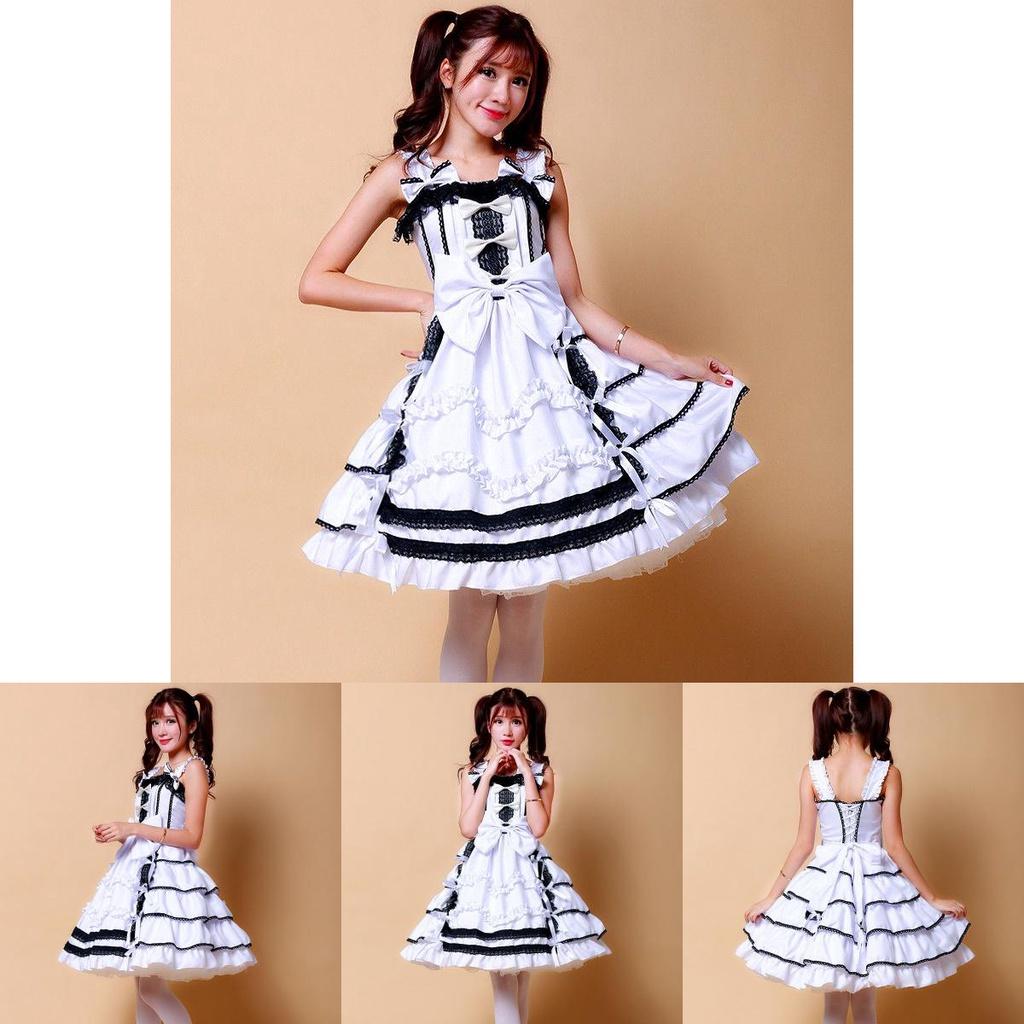 Exquisites Love Live Yazawa Nico Lolita Tanzparty Dienstmädchenkleid Uniform Cosplay Kostüm Für Anime-Fans