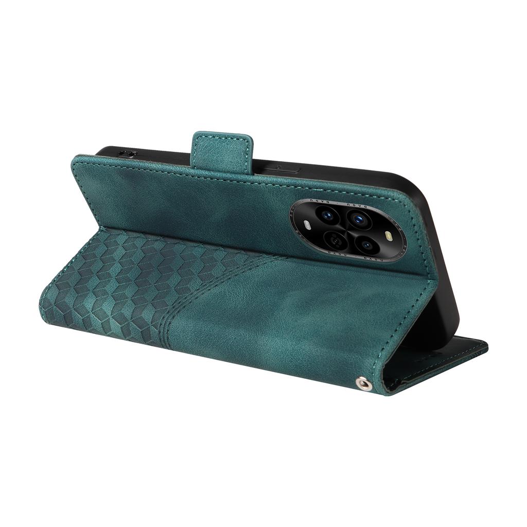 For Huawei Nova 14 Pro 5G/nova 13 Pro 5G Case PU Leather Phone Cover Rhombus Starry Imprinted