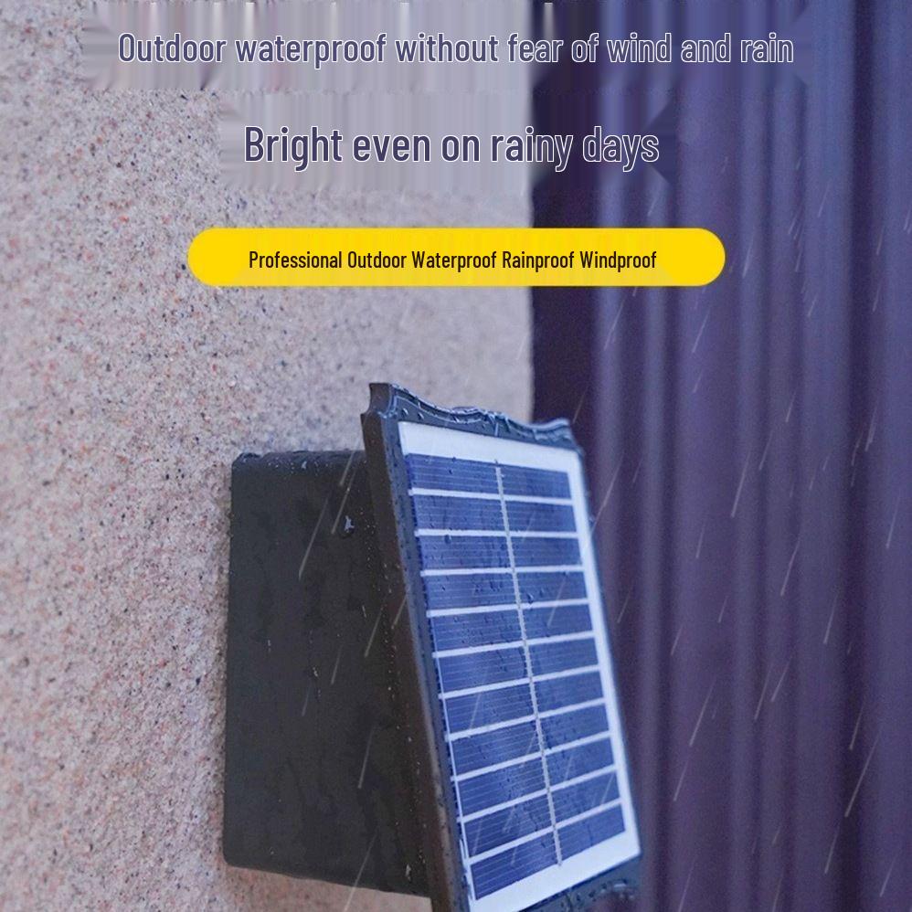 Outdoor Solar Wall Washer Light - Waterproof Spotlight for Gardens, Fences, and Villas