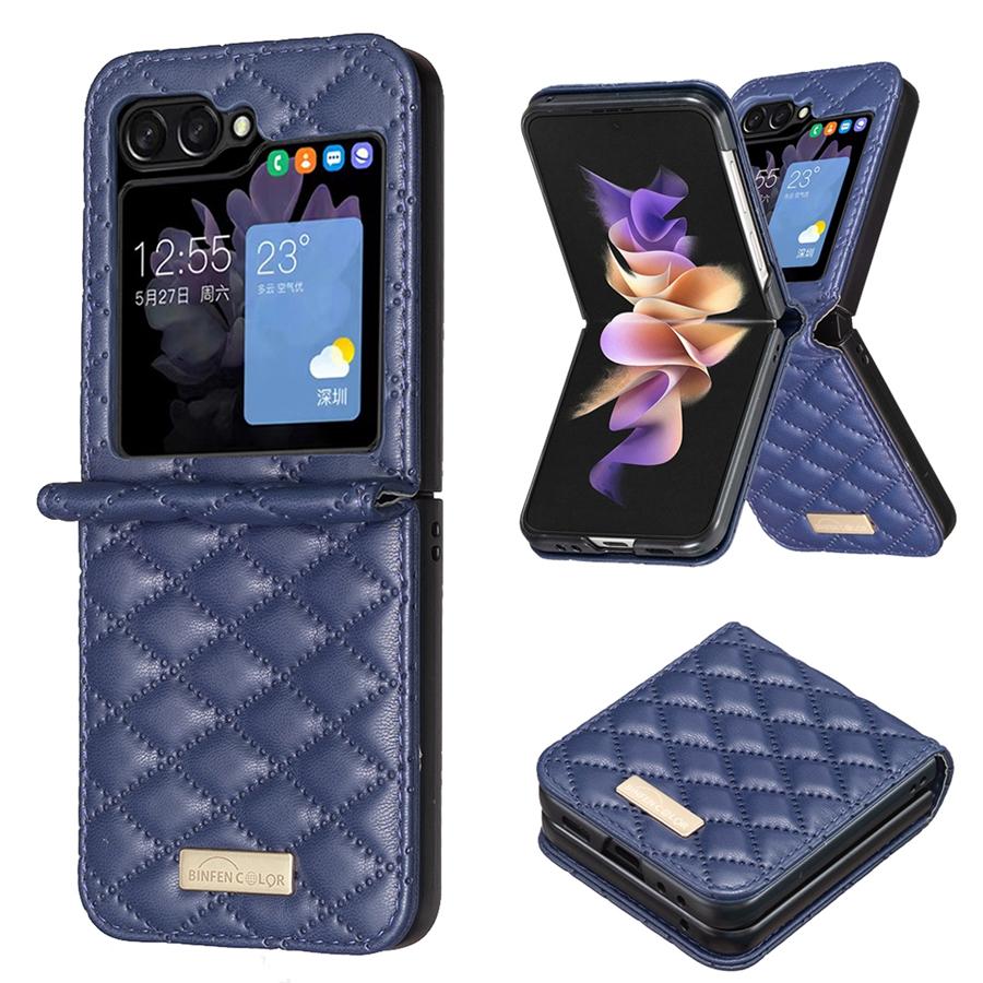 Wallet Small Fragrance Skin Friendly Magnetic Stand Leather Case For Samsung Galaxy Z Flip5 Fall Prevention Cover Z Flip 5