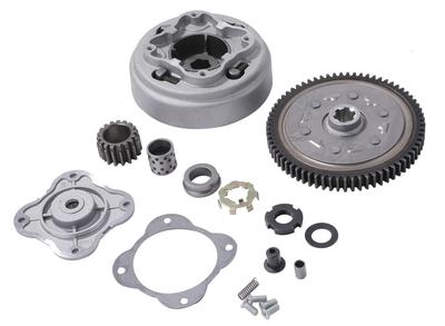 Reinforced Clutch and Driven Gear Set (3 Discs) for Honda Horizontal Engines. Suitable for Cub, Gorilla, Dax, Solo, Magna, Monkey, Jazz, Etc. Aftermar