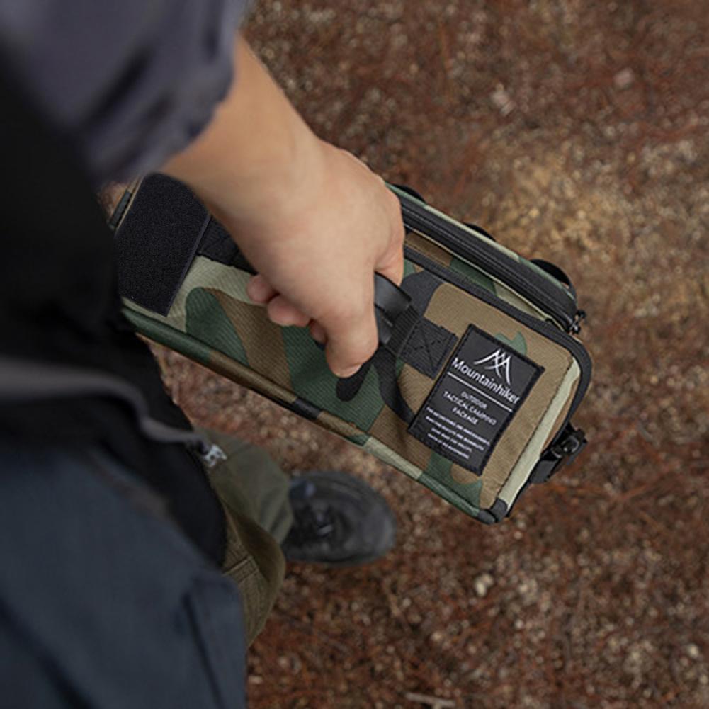 Horolezecký kempingový batoh 600D Oxford Outdoorové sportovní taška velká kapacita Organizér na kempingové nádobí pro kempování piknik