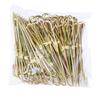 Biodegradable Disposable Bamboo Skewers for Candied Hawthorn, Burgers, Sushi, Cocktails, Desserts, and Fruits
