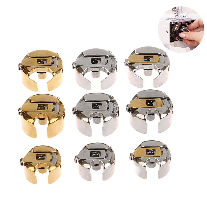 Sewing Machine Titanium Bobbin Case With Steel Sheet For Industrial Sewing Machine Accessories High Temperature Resistance