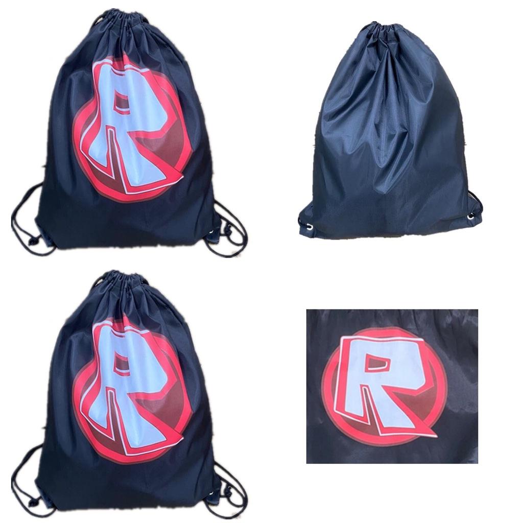 Roblox Backpack For Boys And Girls Durable And Waterproof With Drawstring Closure