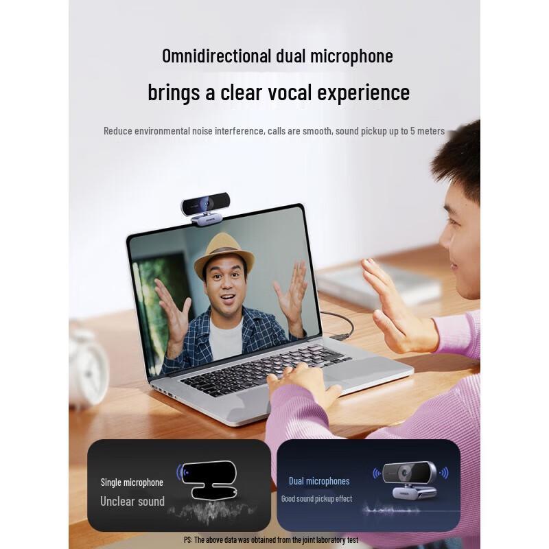 Ugreen USB Wide-angle Webcam