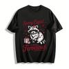 Sorry Cupid I've Been Ferocious Cute Raccoon Valentine Tee Pure Cotton T-shirt