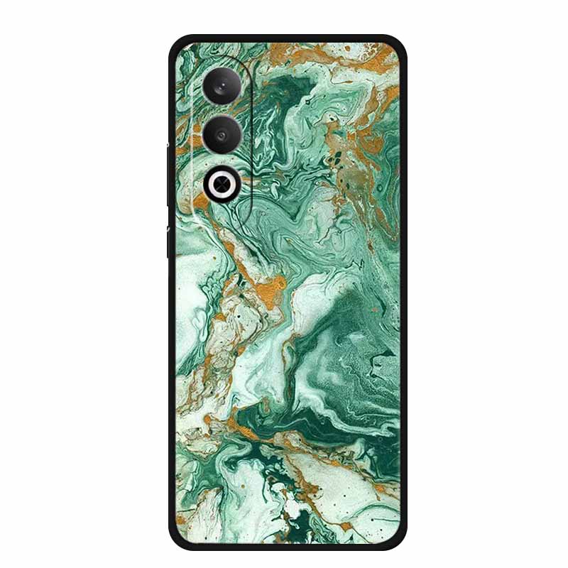 For OnePlus Nord CE4 Phone Case Silicone TPU Soft Cover Phone Shield Funda OnePlus Nord CE 4 Fashion Painted Marble Coque Shell