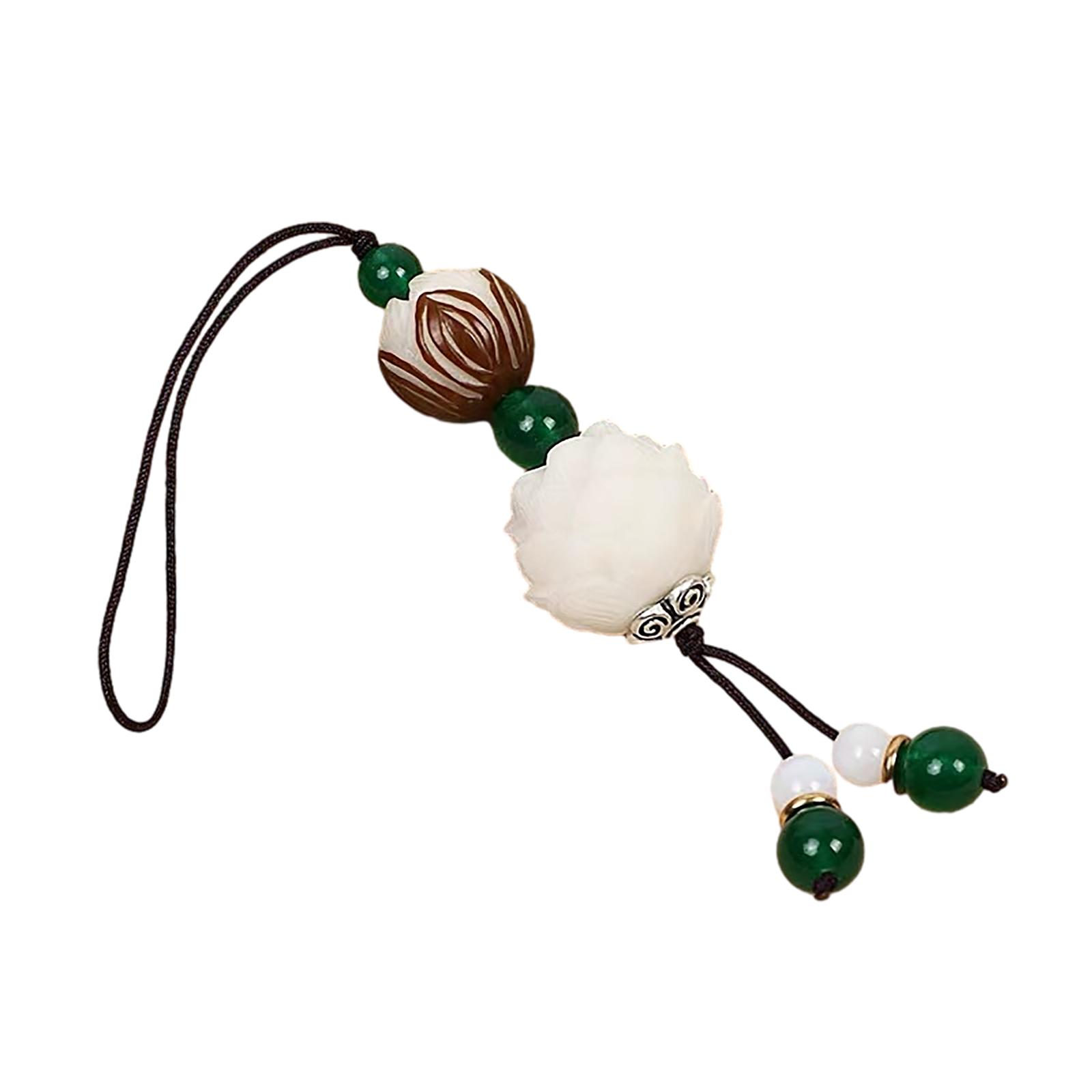 

Phone Lanyard Resin Flower Phone Charm Phone Pendant Keychain Charm Keyring Accessories Gift for Women Men 1