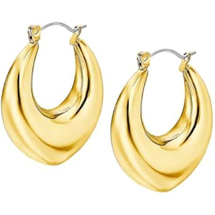 Náušnice - LOTUS STYLE - LOTUS - Ocel - Elegantní - Pohodlné