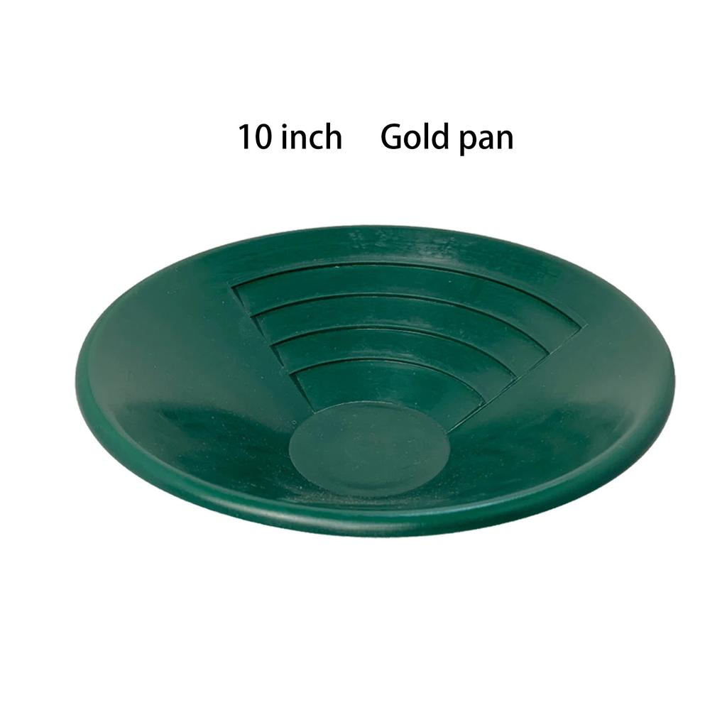 10/14/15 inch Hot Sale Plastic Gold Pan Basin Nugget Mining Pan Dredging Prospecting River Tool Wash Gold Panning Equipment