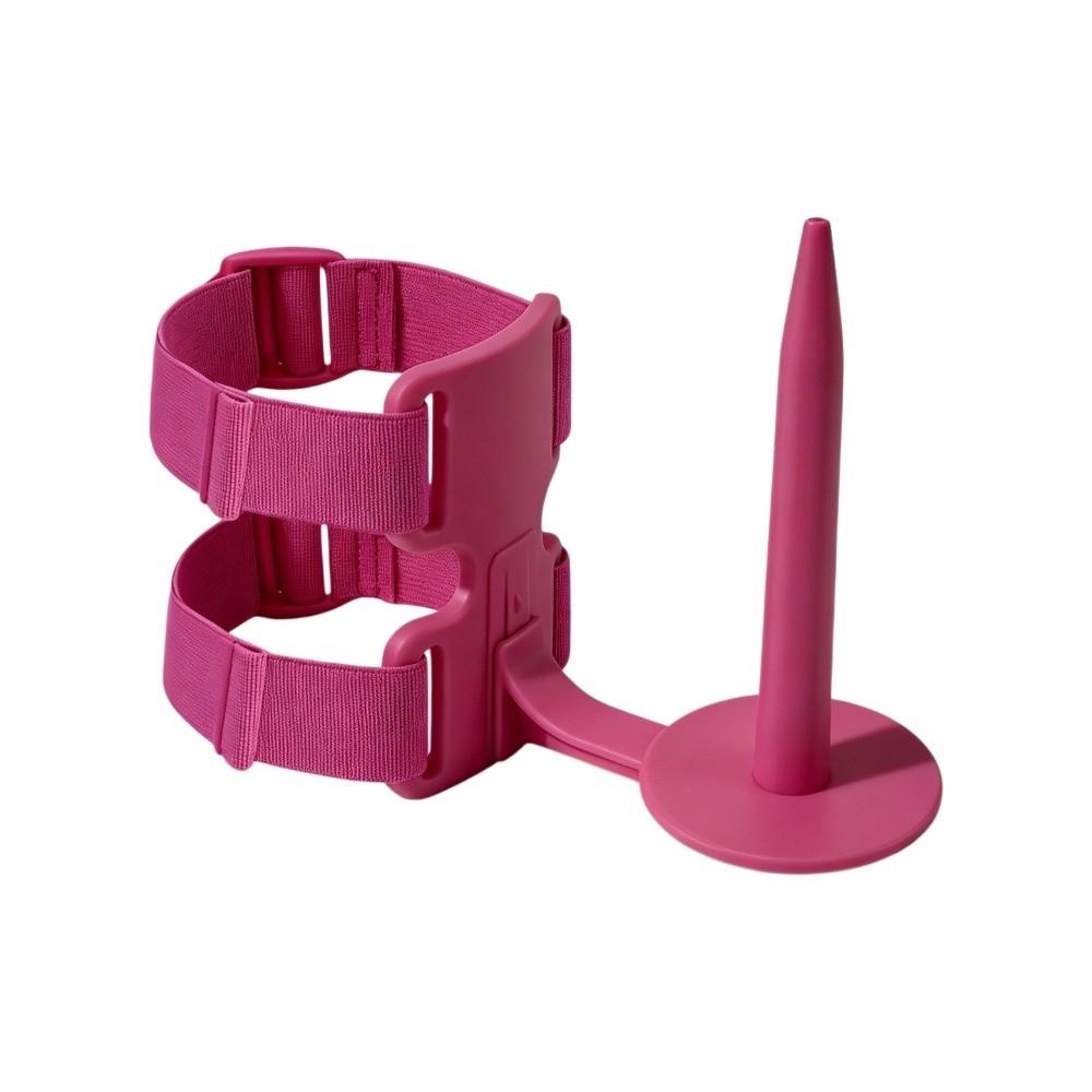 Hands-free Arm-worn Crochet Yarn Holder 360° Rotating Woolen Ball Yarn Winder Stand DIY Knitting