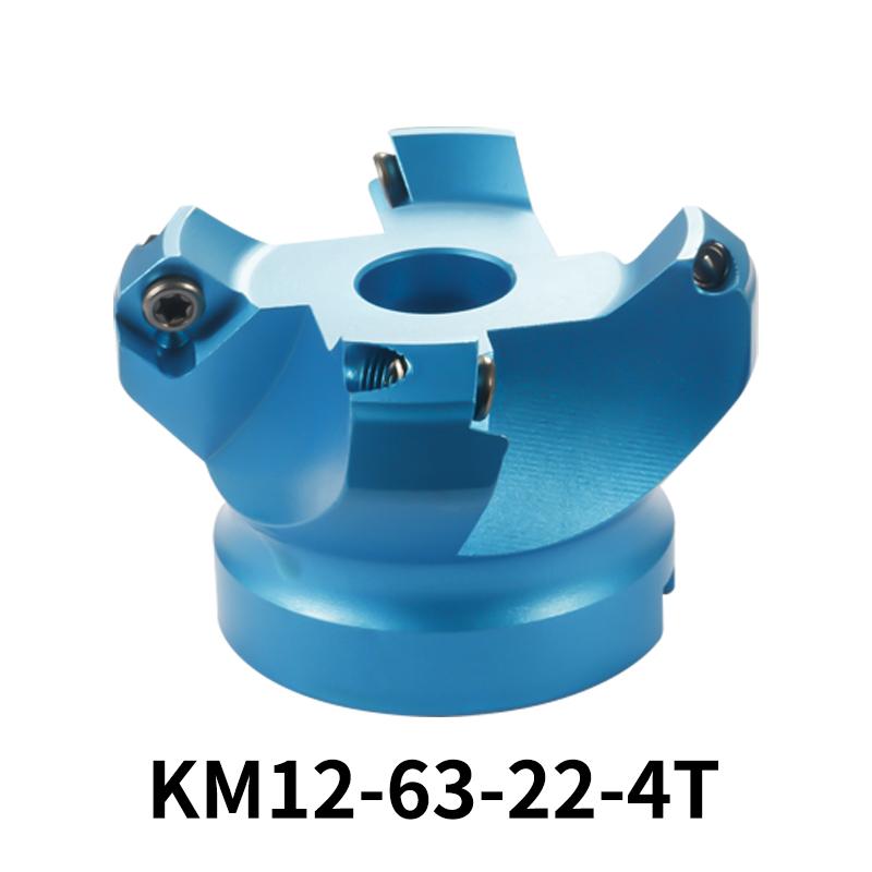 KM12/BAP 400R Face Aluminium Plane Head End Mill Milling Cutter SEKT/APMT Carbide Insert CNC Machine High Hardness Tools