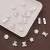 1pc Little Alloy Bear Bead Bunny Beaded Lucky Beads DIY Charm Beads Handmade Jewelry Accessories