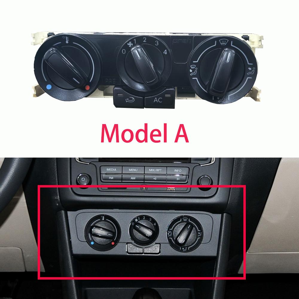 yaocaiss-2 For VW polo 6R 2009-2014 Air conditioning panel switch AC air conditioning switch control panel Model A