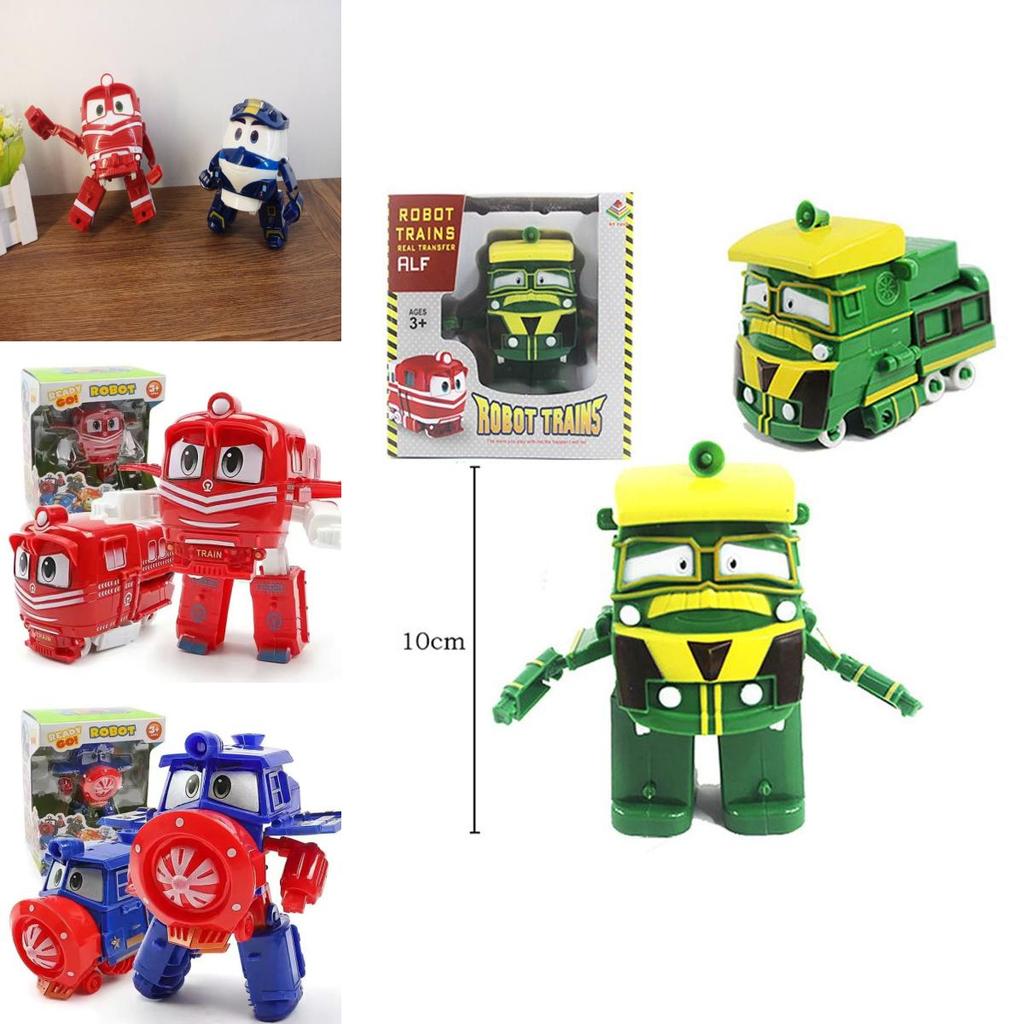 Transforming Train Figure Robot Trains Rt Kay Korean Animation Toy For Children