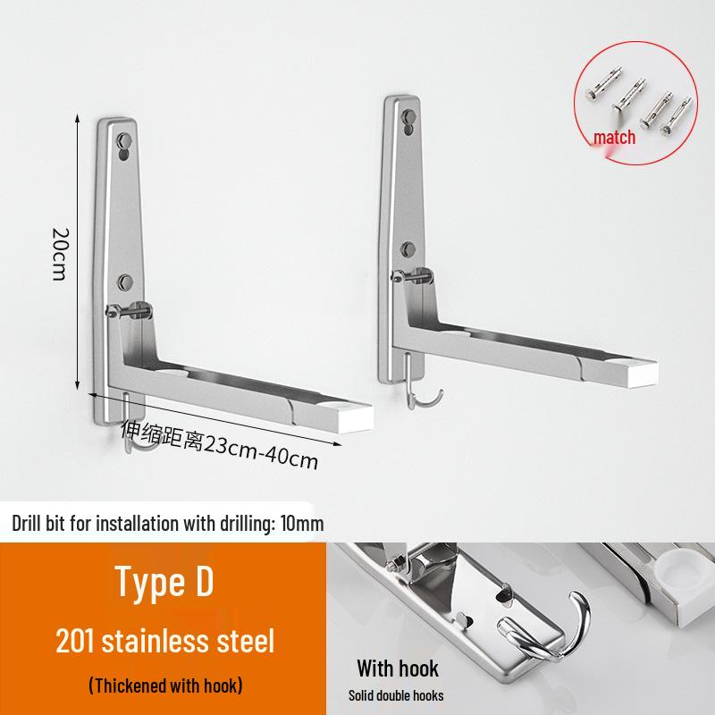 

Настінна висувна стійка для мікрохвильової печі Gao Wenhai з нержавіючої сталі