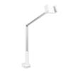 Desk Phone Stand Adjustable Height Cell Phone Holder Muti Angle Overhead Phone Mount with Clamp for Headboards Bedside Tables Desks