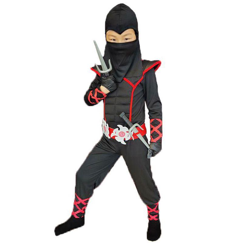 Stunning Ninjago Cosplay Costume For Kids Boys Assassin Carnival Party Fun