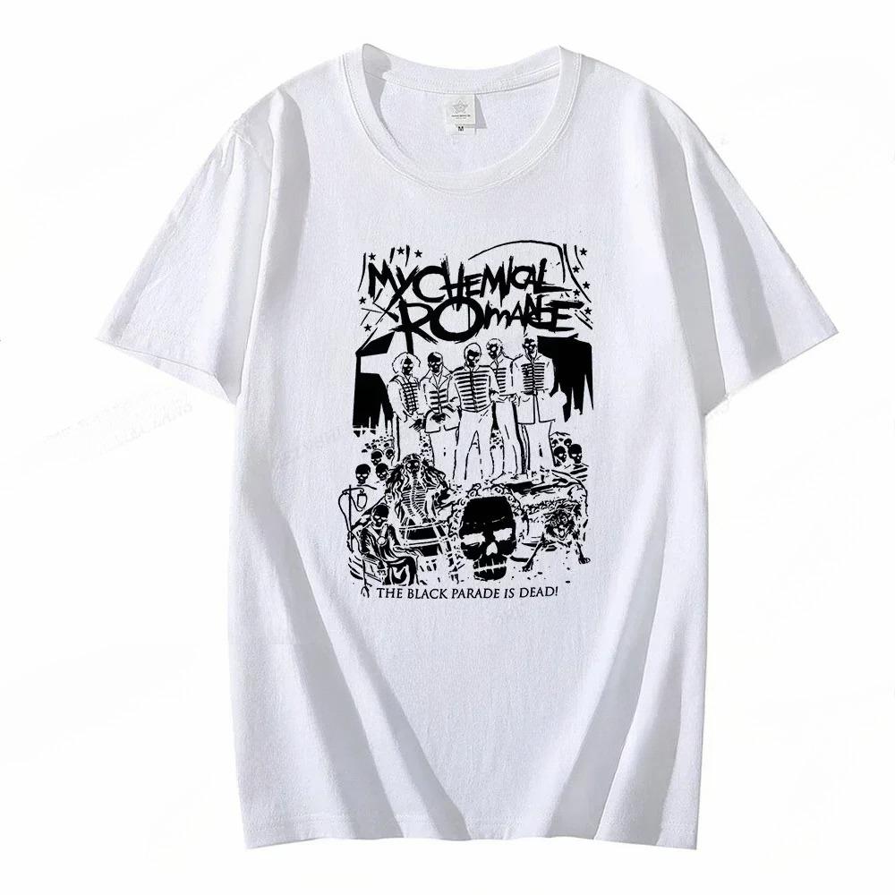 My Chemical Romance T Shirt Women Fashion Tshirts Cool Hip Hop Men Tshirt Casiual Summer Vintage Anime Unisex Top Tee