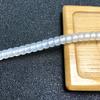 White Agate Spacer Beads for Bracelets and DIY Accessories