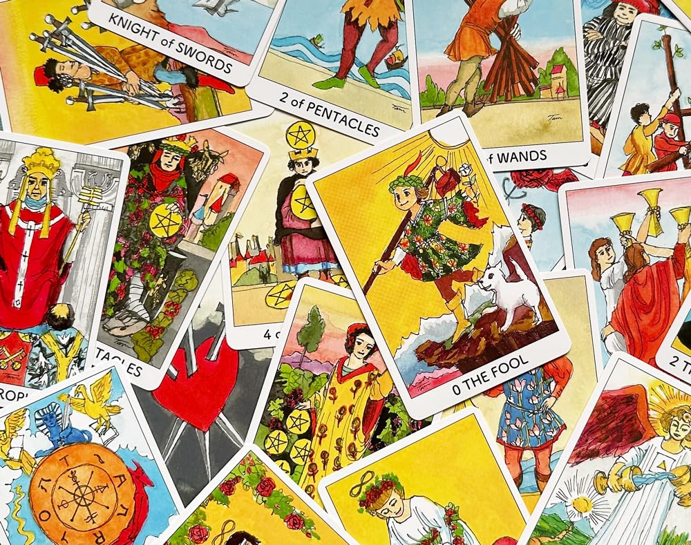 Nichiyu Tarot Waite Rider Fortune by Tamaki Tarot Second Edition Cards, 79-card set, Edition, Telling, [Authentic] [Zubatto!! Simple]