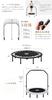 BARWING New Model 8 150kg Weight for Kids and Folding Large Folding Trampoline Training Milky Trampoline, Legs, Quiet, Capacity, Adults, Trampoline,