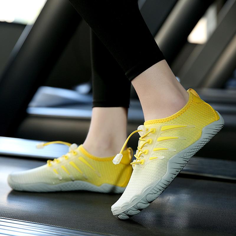 Fitnessschuhe Indoor Herren Stoßdämpfung Kniebeugen Kreuzheben Schuhe Damen Pilates Yoga Trainingsschuhe Leichtgewicht Laufband Spezialschuhe