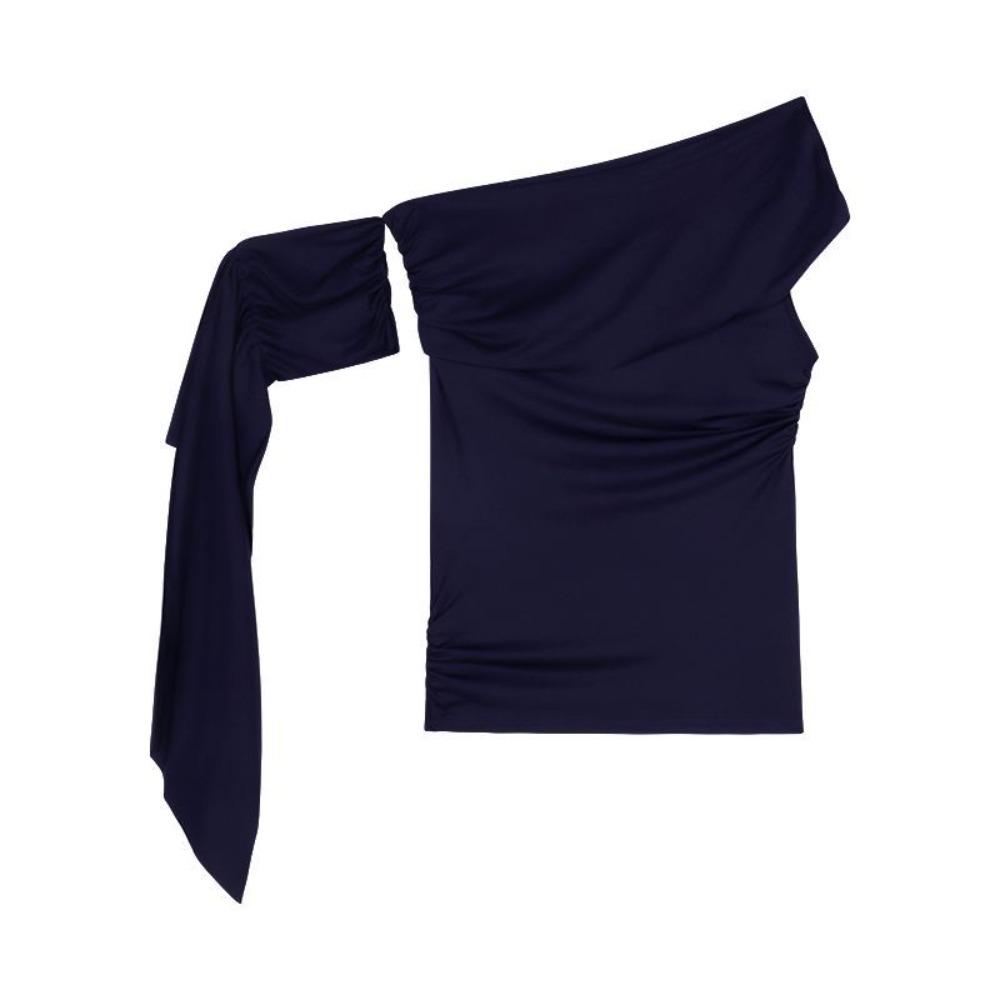 

Slim Fit Short Sleeve T-shirt Ribbon Off Shoulder Shirt Top Sweet Y2K Crop Top Women Girls S