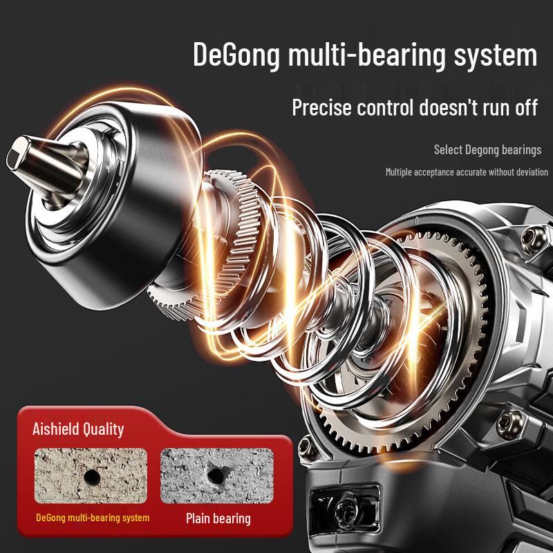 Aireidun 21V Cordless Brushless Impact Drill CN plug (adapter included)