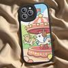 Lovely Line Dog Maltese For iPhone 16 15 14 16E 13 12 11 Pro Max Plus Phone Leather Case
