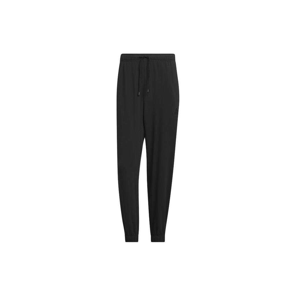 Adidas Lightweight French Terry Pants Knitted Sweatpants Men's Black IT3943