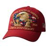 Anniversary American Hat Embroidered Craft Patriotic Theme Adjustable Comfortable Fit