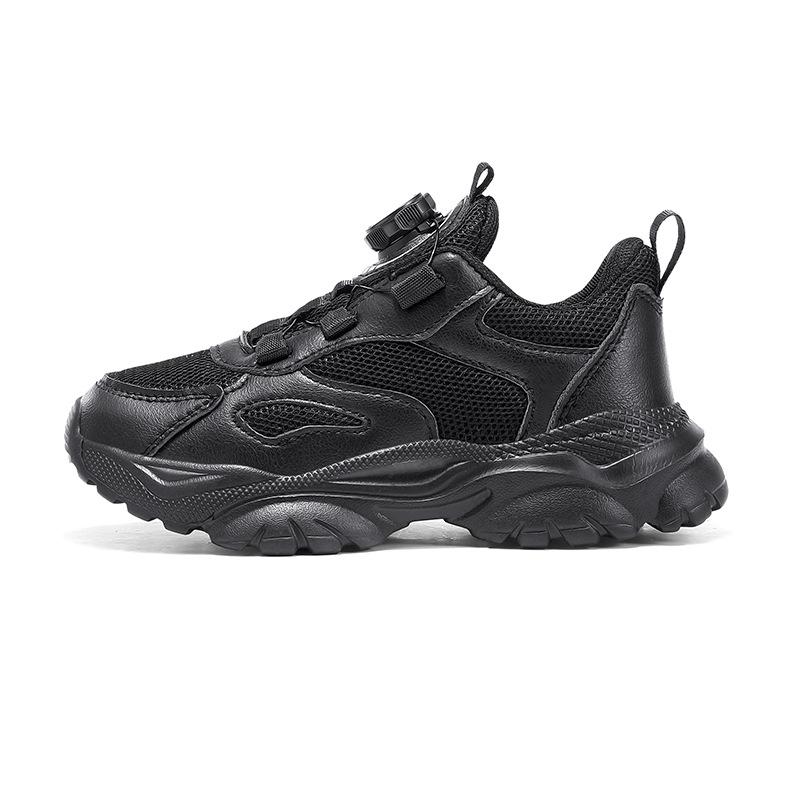Children's white sneakers mesh breathable fashion versatile breathable medium and small children's school small white shoes boys' sneakers