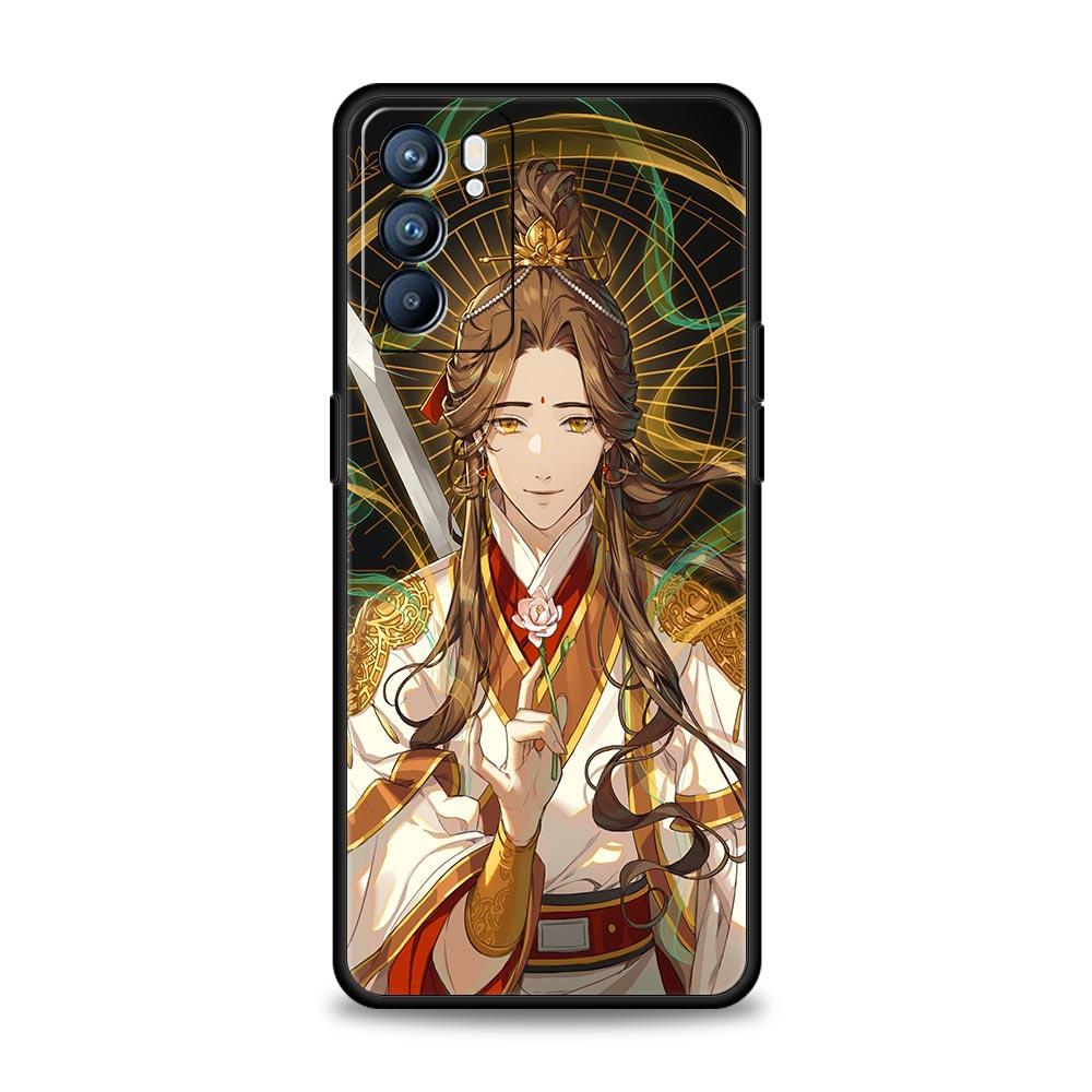 Heaven Official’s Blessing Phone Case For Oppo A54 A53 A52 A9 2020 A15 A95 A16 A76 A74 A12 Find X5 Reno7 Reno6 Pro Plus 5G Cover