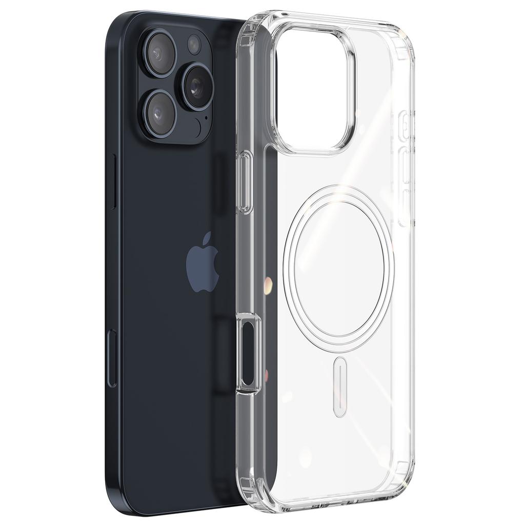 DUX DUCIS Clin Series for iPhone 16 Pro Case Compatible with MagSafe PC+TPU Clear Phone Cover