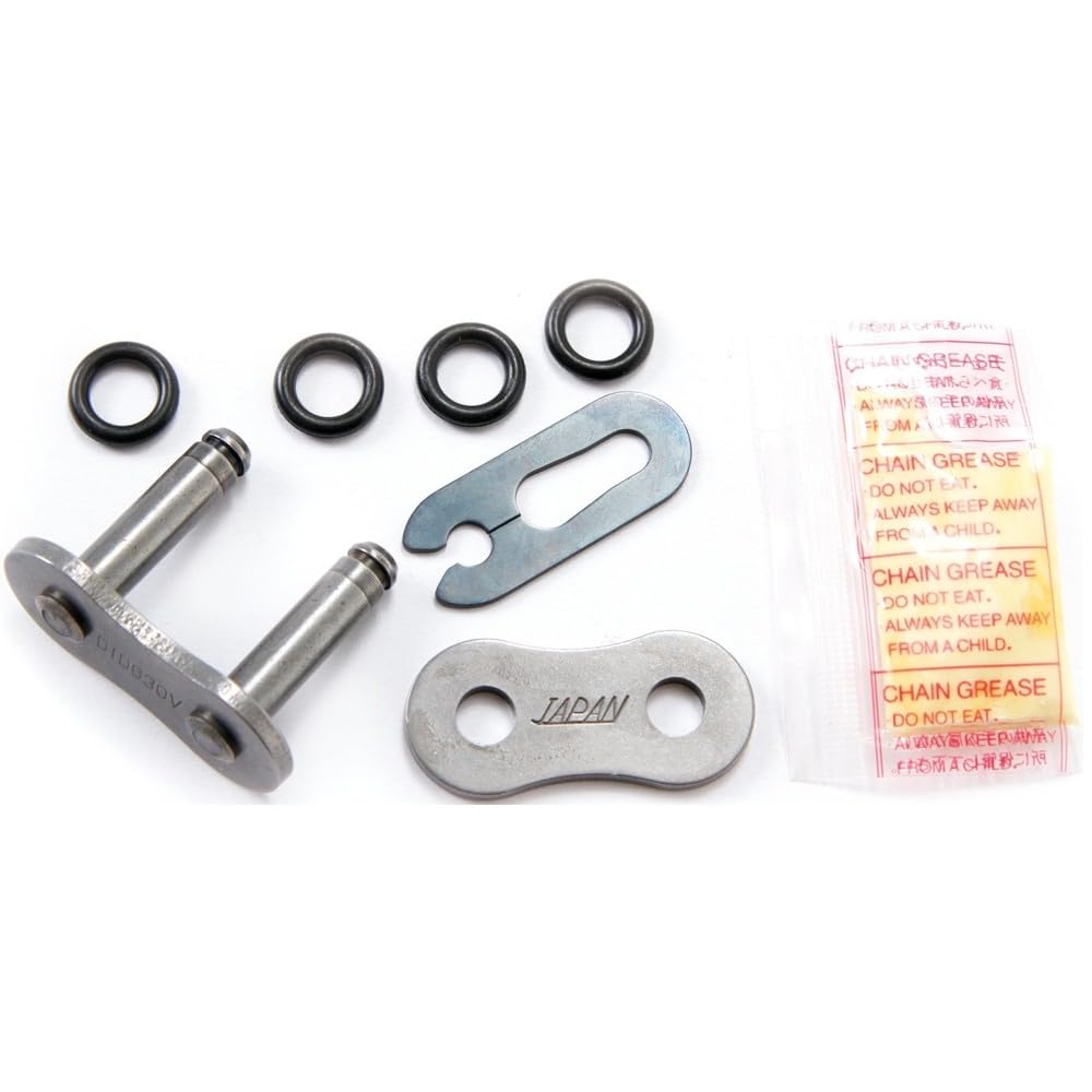Motorcycle Light Clip for Motorcycles D.I.D (Daido Kogyo) Chain, Press-Fit Joint, 630VS-FJ STEEL, O-ring, Two-Wheeler
