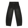 Vintage Gallery-shaped Machete Jeans Men's Loose Structure Design Sense Wide-leg Pants Straight Loose Jeans for Men Fashionable and Comfortable Pants