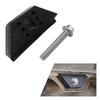 A62E-Car Battery Tie Down Bracket Base Clamp Battery Hold Down Kit 14005061 For GMC Buick Chevy Cadillac Hummer Saturn