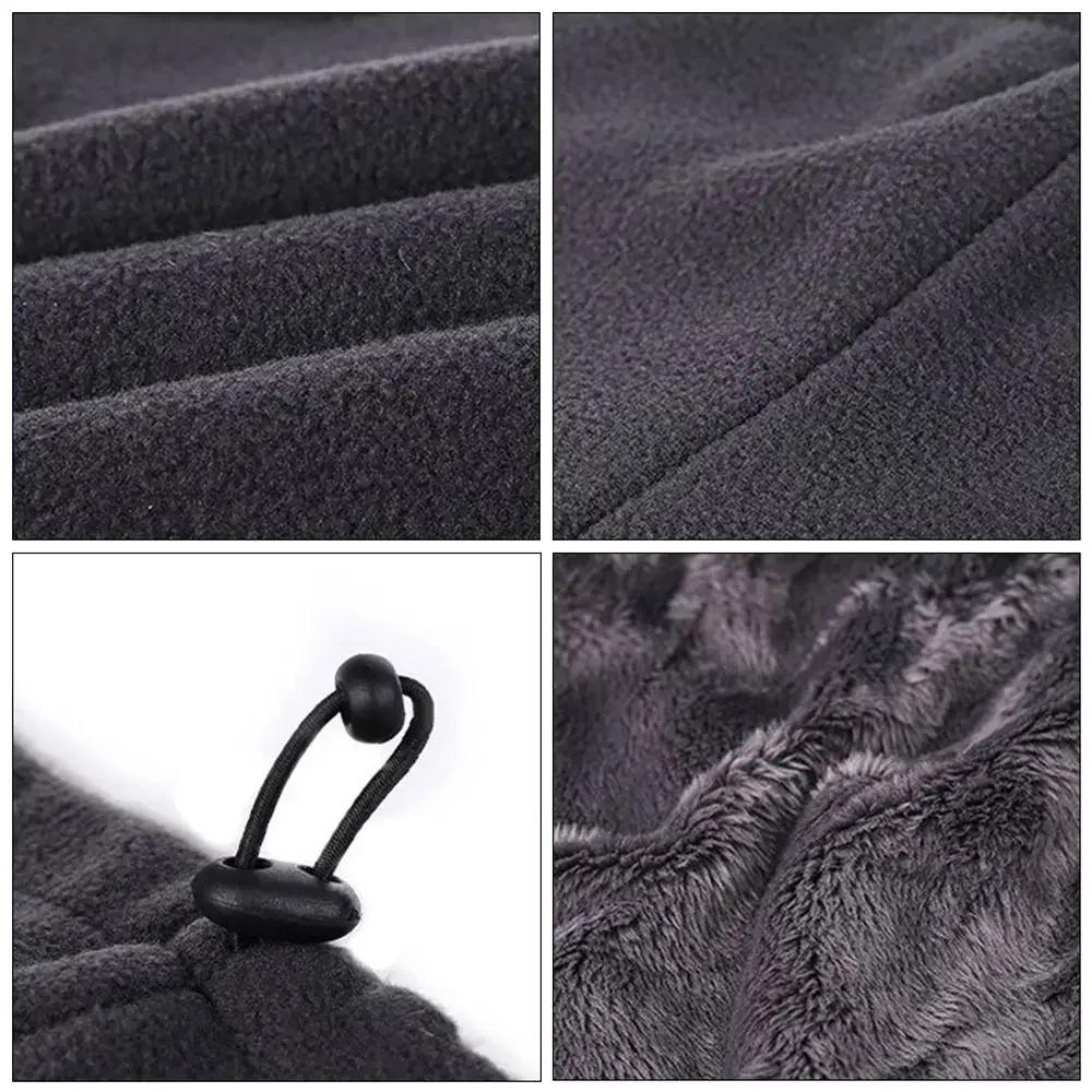Winter Motorcycle Warm Mask Men Women Fleece Neck Outdoor Warmer Windproof Scarf Camping Hiking Balaclava Cycling Face Mask