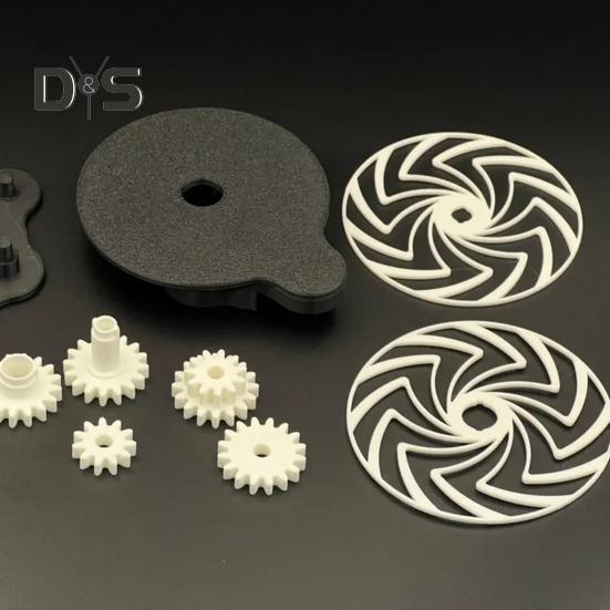 Stress Relief Spiral Toy 3D Printed Toy Pocket Size Fidget Toy Relaxation Rotating Wheel Concentration Enhancing Toy