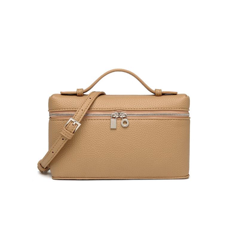 BOLSOS ALICIA Elegant Soft-Touch Lunchbox Handbag