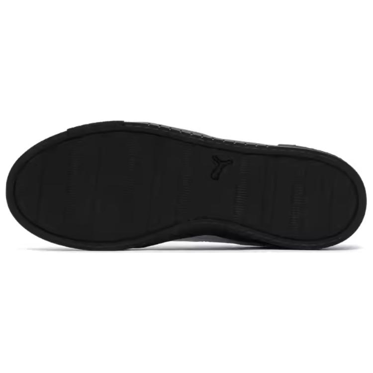 Puma Jola Piele Sintetică Confortabili Versatili Adidași cu Top Jos Adidași Femei Negru Alb 398413-08