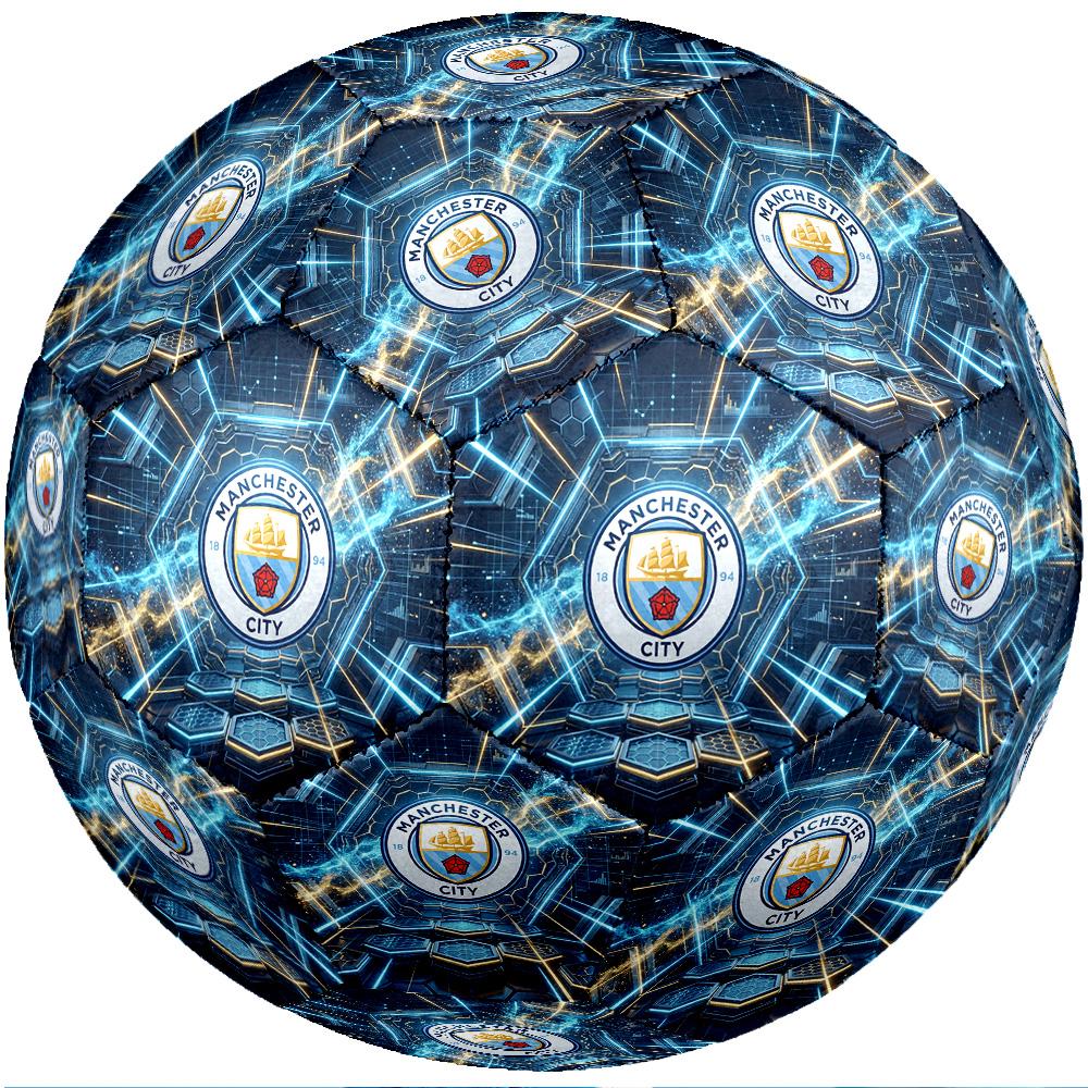 Manchester City Theme soccer ball Size 5 Soccer Ball Soft Touch Professional Training Football for Outdoor Sports