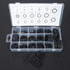 222Pcs Rubber O Ring Sealing Assort Set Kit O Ring Washer Assortment Kit for Automobile Engineering