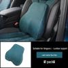 Memory Foam Neck and Lumbar Support Set for Geely Xingyue L: Seat Covers, Headrest, and Backrest