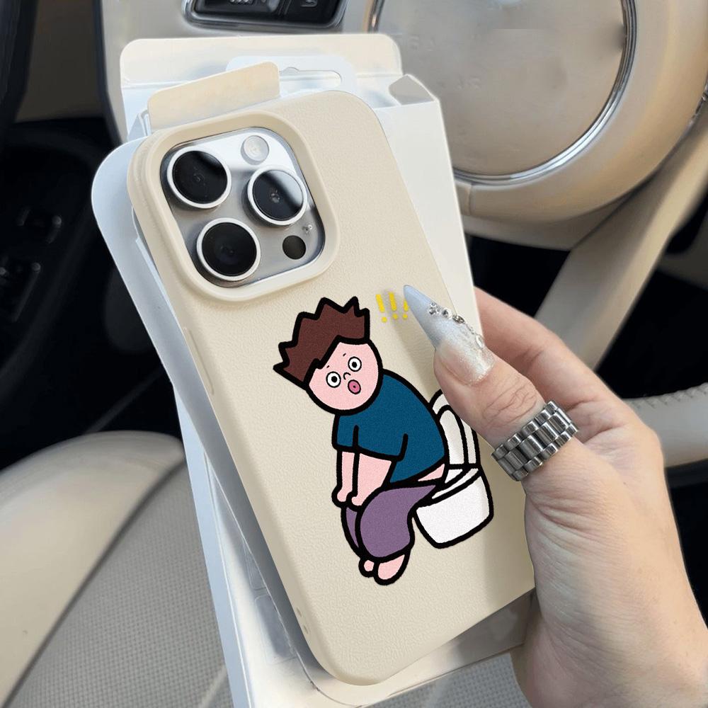 ტელეფონის ქეისი iPhone 11 13 16 Pro Max iPhone XR XS Max 14 15 Pro Max 12 13 Pro Max 16 Plus 13 Pro 14 Pro Cartoon Painted Macaron Colors